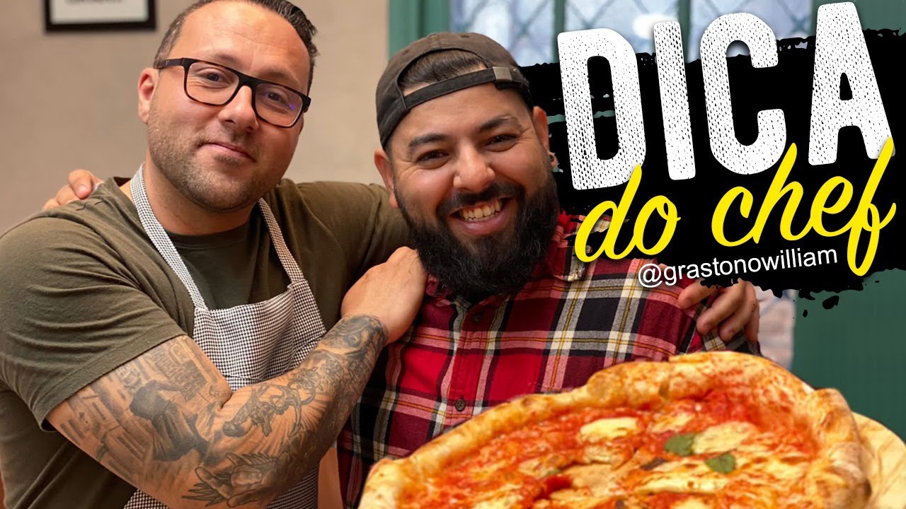 Dica do chef Wiliam, olha essa pizza sensacional