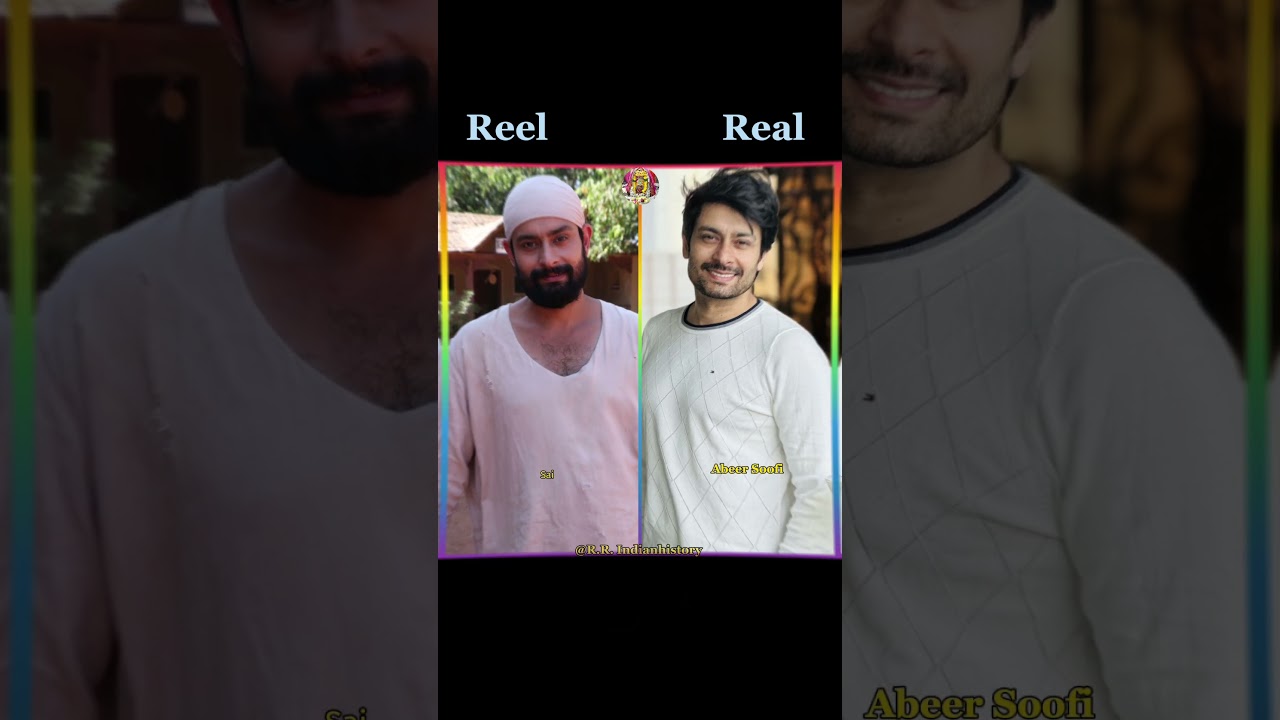 Reel vs Real Mere Sai tv serial actors and actress  #trending  #y#viral #shorts @R.R. Indianhistory
