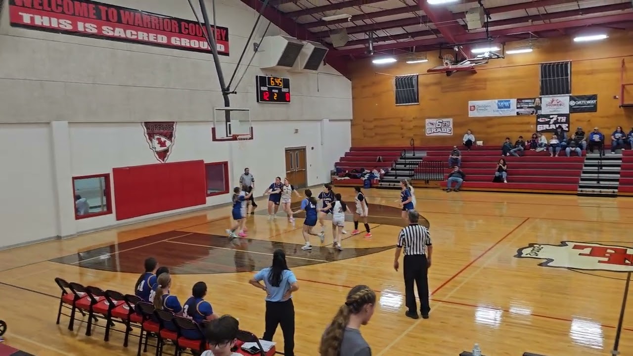 Ingram Lady Warriors 8th Grade Basketball vs Blanco 25-26