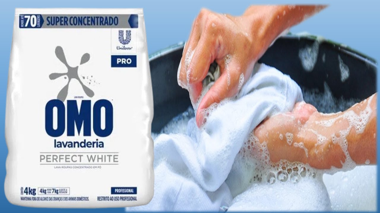 O SAB&Atilde;O EM P&Oacute; QUE VOC&Ecirc; DEVERIA CONHECER | OMO PERFECT WHITE LAVANDERIA #limpeza  #dicasdelimpeza