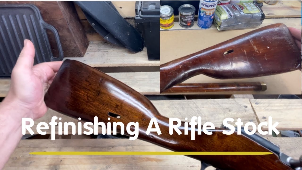 Rifle Stock Refinish | Refinishing A Mosin Nagant 91/30