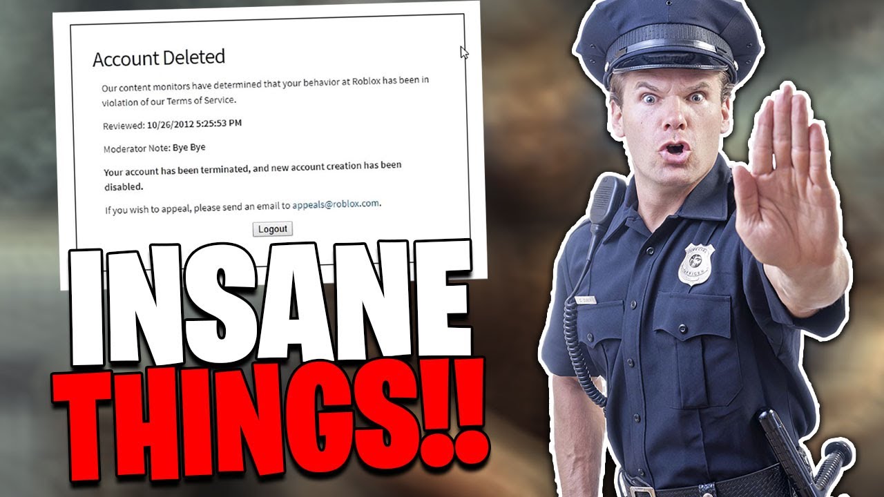 INSANE Things that can get you BANNED FOR GOOD in Roblox! (DON&rsquo;T TRY THESE AT HOME!)