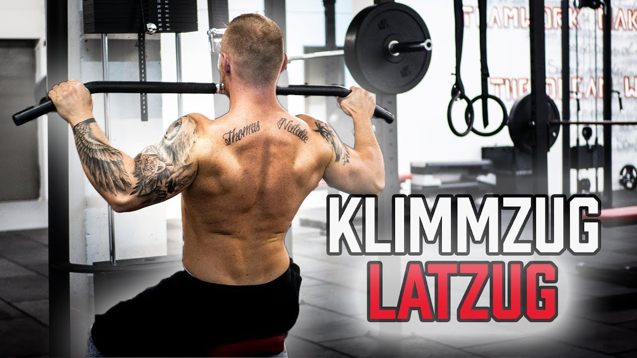 Mehr KLIMMZÜGE durch den LATZUG? Mit dieser Strategie schnell 10 Klimmzüge schaffen!