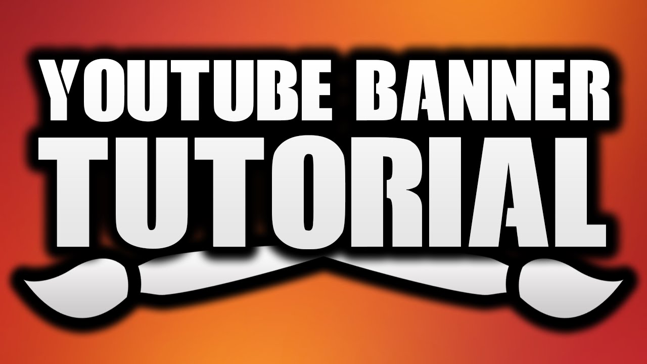 How To Make A YouTube Banner In Photoshop! Channel Art Tutorial!