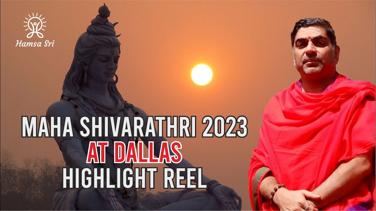 Maha Shivarathri 2023 at Dallas | Highlight video | Hamsa Sri