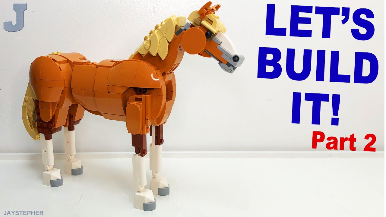 LEGO Creator 2025 Beautiful Horse 31166 Build Part 2