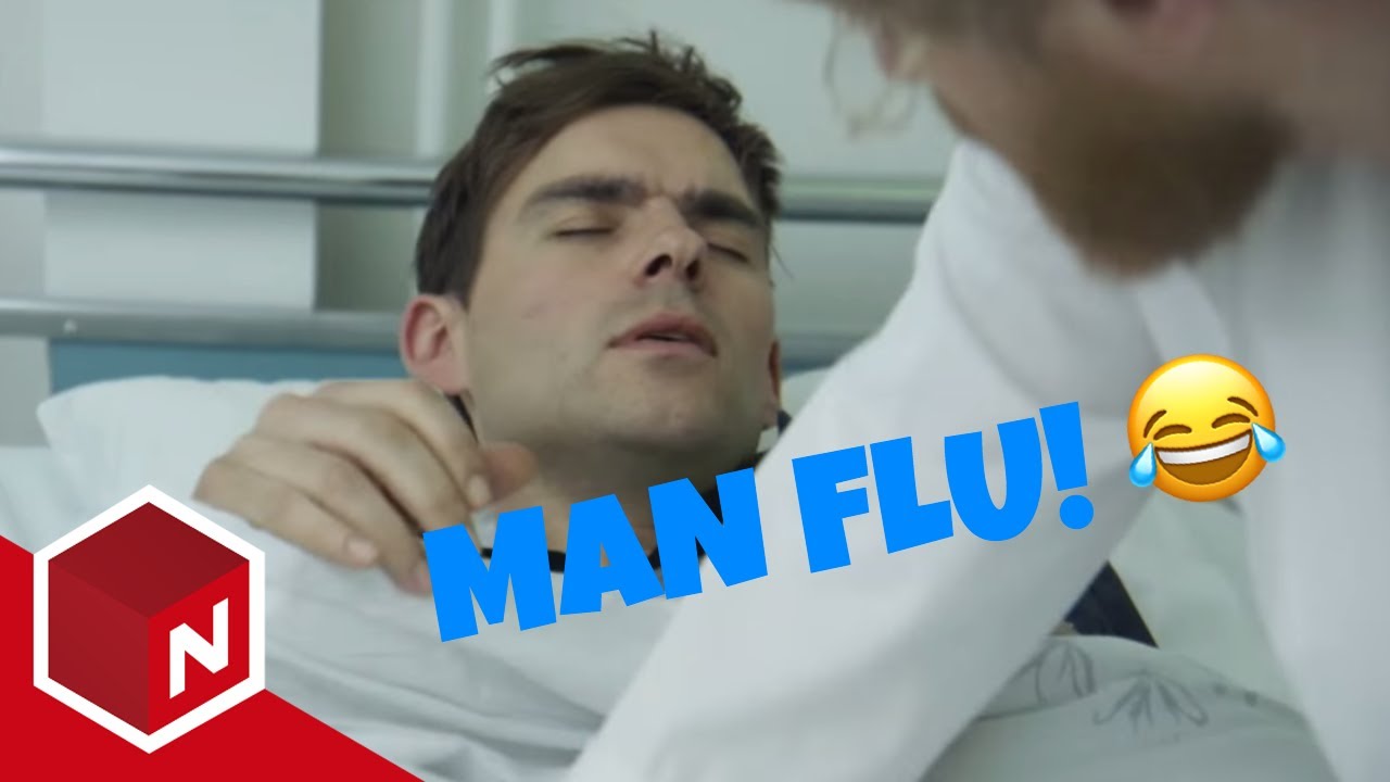How to Treat Man Flu [PARODY] | En helt vanlig dag - Pjusk mann [English subtitles]