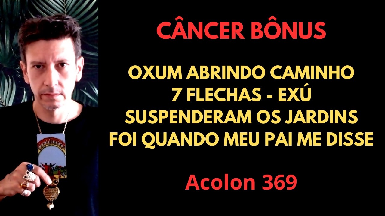 Câncer Bônus - Oxum abrindo caminhos #baralhocigano #tarot #cancer #signodecancer #taro #magia #fe