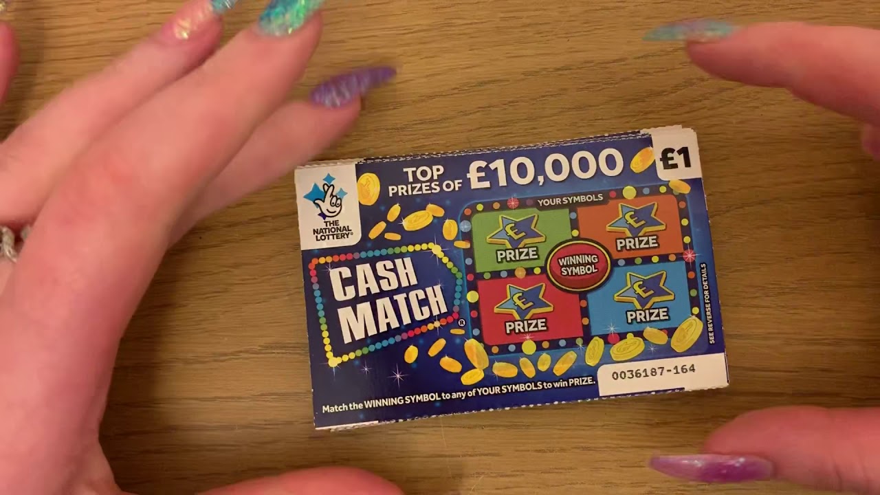 &pound;1 Cash Match Scratch Cards From The UK National Lottery, Multiple Wins 🤑 10K Jackpot, New March 20