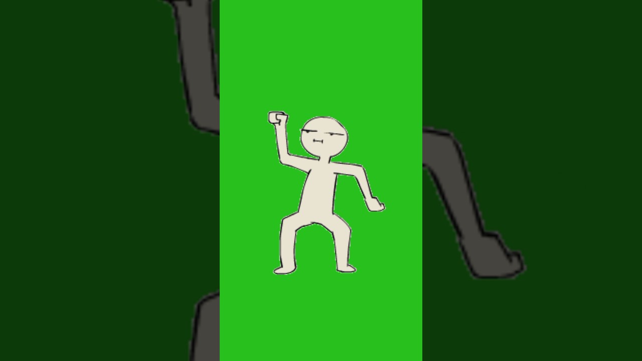 2D ANIMATION GREEN SCREEN VIDEO #animation #greenscreen #greenbackground #shortsfeed