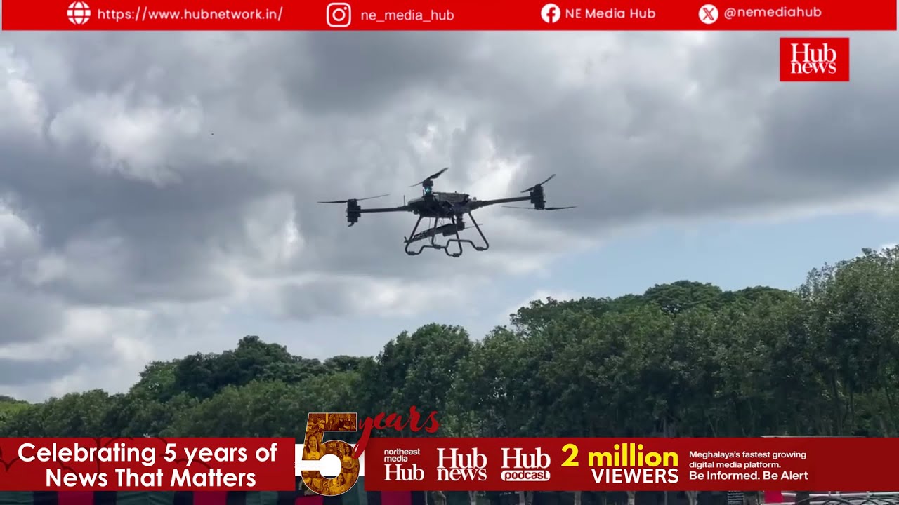 Indian Army and Assam Rifles showcase modern drone technology in Agartala