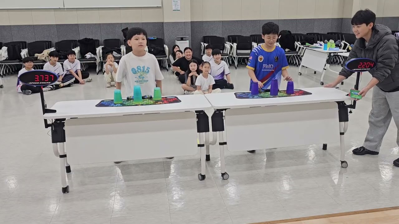 Stack Up KUB 5th 모임. Sports stacking 363 전멸전. 양태호 5연승. 이진혁 4연승. 윤채연 3연승 #스포츠스태킹 #363 #stacking #KUB
