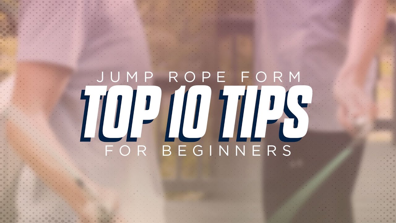 Jump Rope Form - Top 10 Tips for Beginners!!