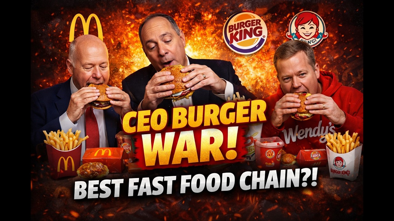 Fast Food CEOs Eating Their Own Burgers Is Hilarious