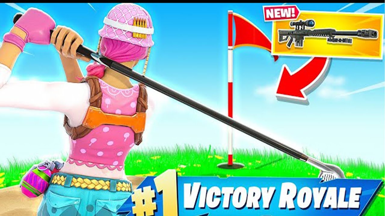 Meine freunde LACHEN MICH AUS in Fortnite GOLF Modus um LOOT