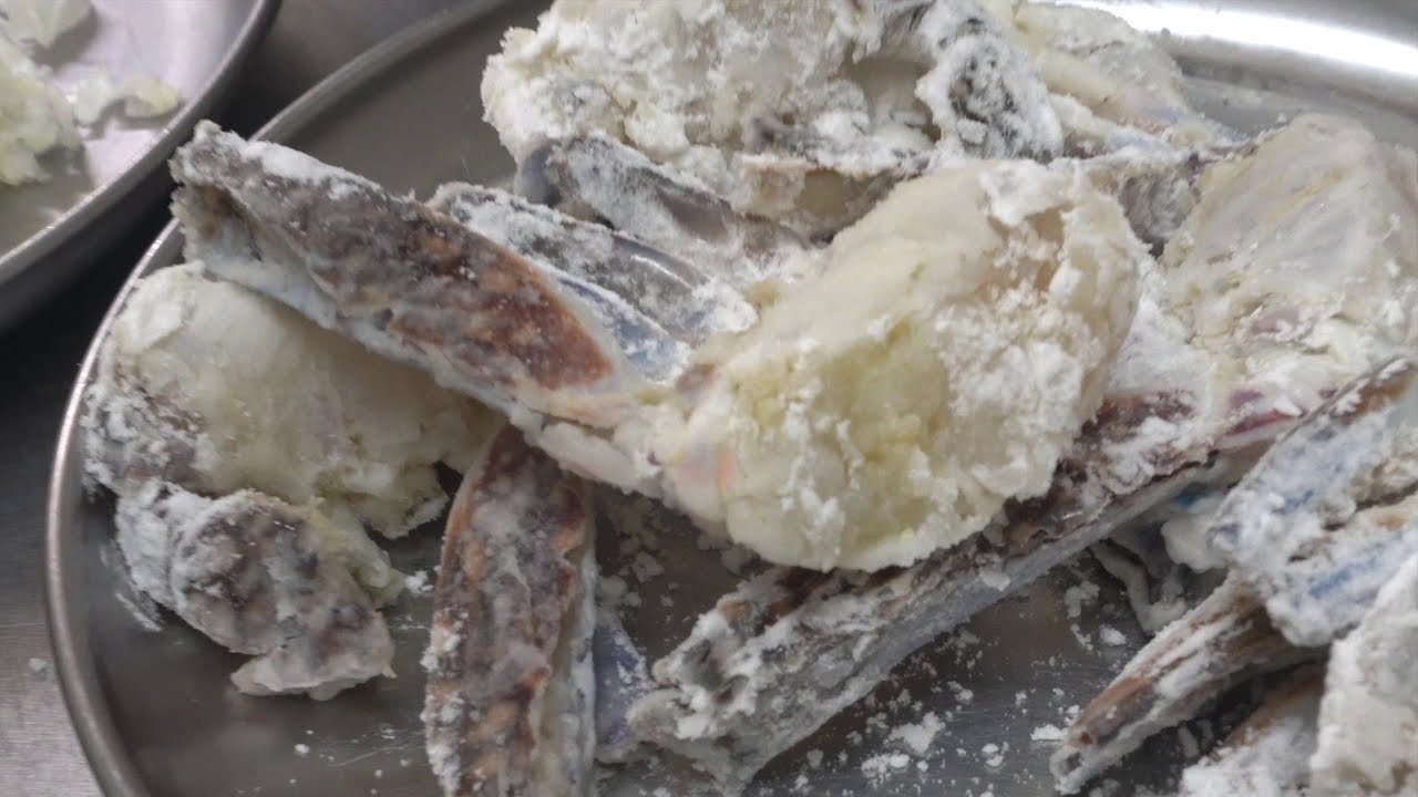 4K Pro【渡蟹と卵のチリソース】Crab with Chili Sauce　珠炒青蟹