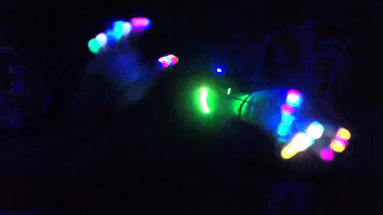[orbit gloves] glitch mob lightshow