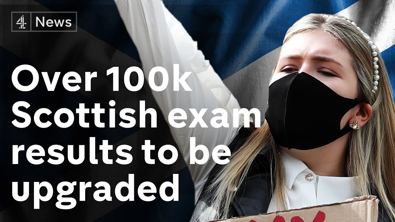 Over 100,000 exam results to be upgraded after Scottish government u-turn
