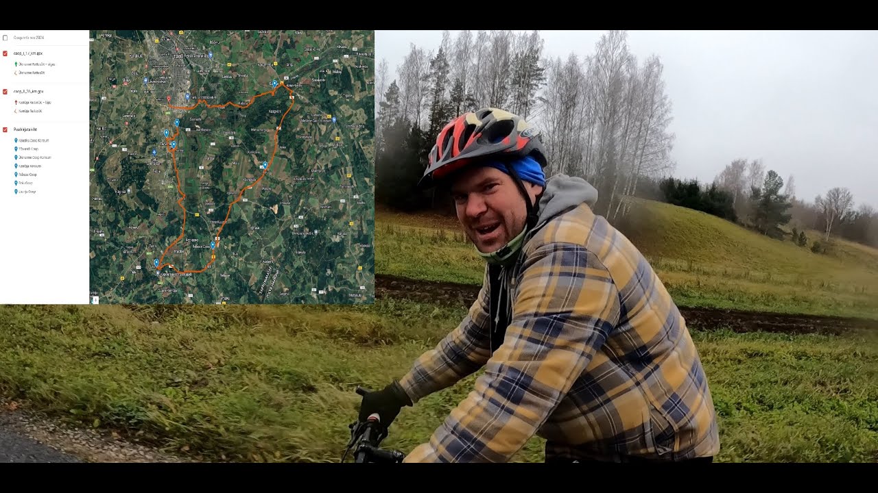 Sõitsime ratastega hästi kiiresti üle 50 km ja käisime läbi 7 Tartumaa Coopi!