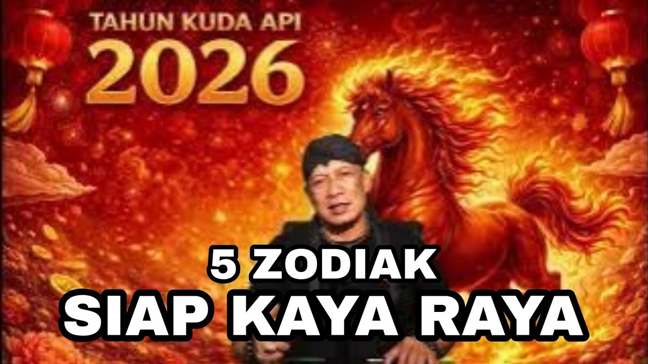 5 ZODIAK KAYA RAYA DI TAHUN KUDA API