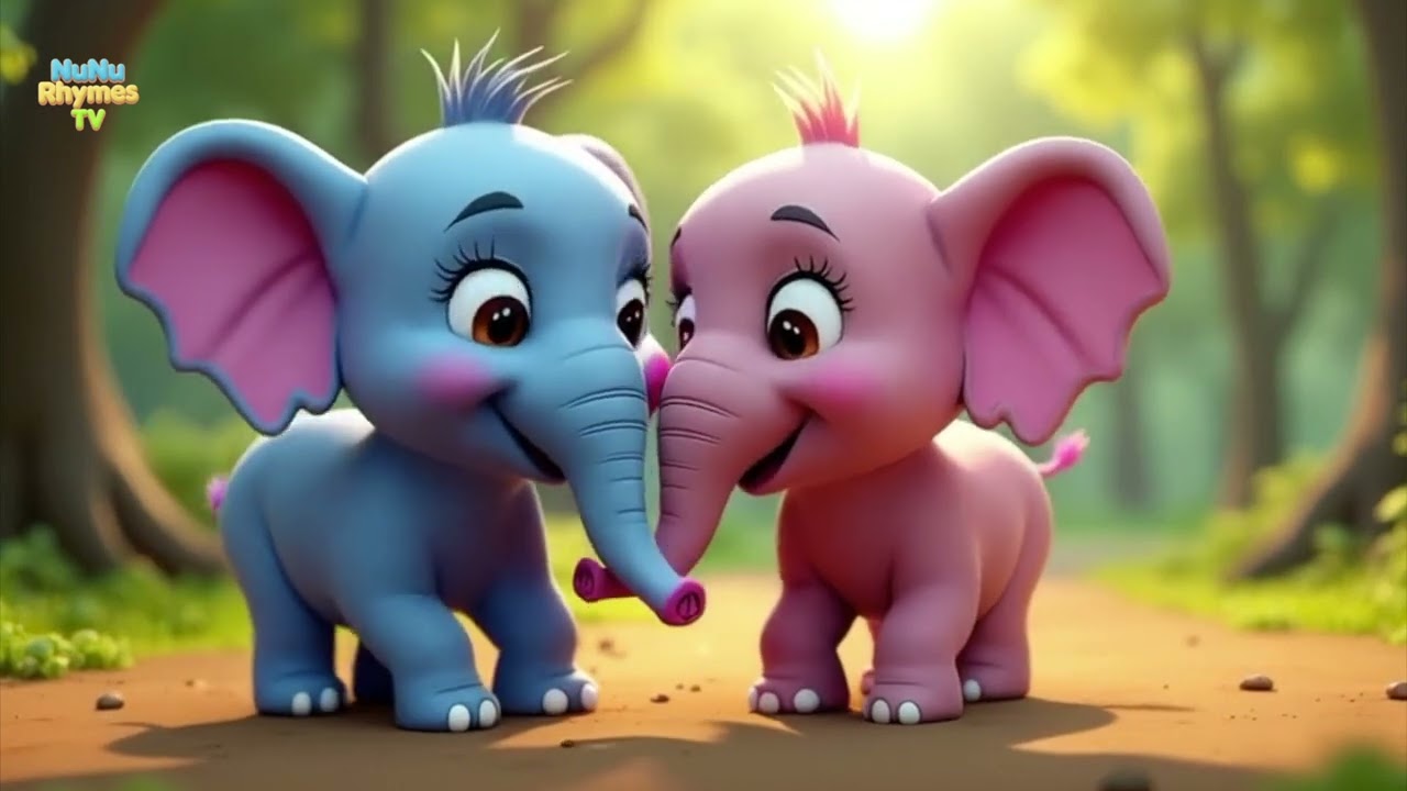 Ek Mota Hathi | एक मोटा हाथी | Hindi Rhyme Video for Kids | Animated Rhyme | NuNu Rhymes TV
