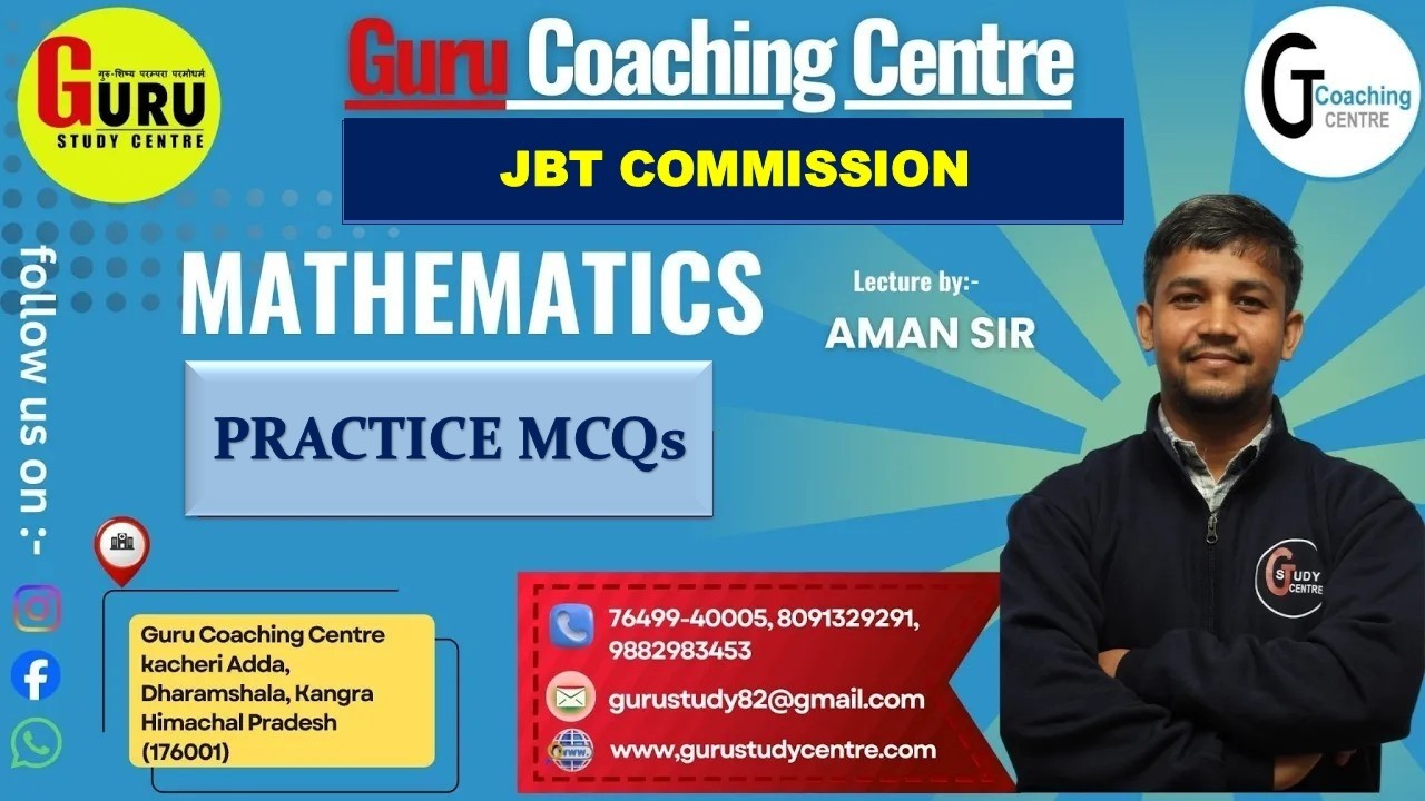 HPRCA JBT Maths | Top Practice Questions & Short Tricks