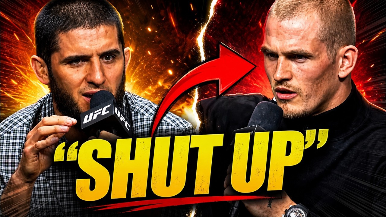 Islam Makhachev WASN'T HAPPY 😡 w/ Ian Garry at UFC 330 Presser