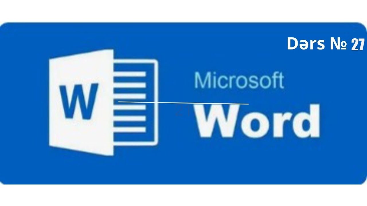 Word proqramı  — Obyektlər və fiqurlar (davam)