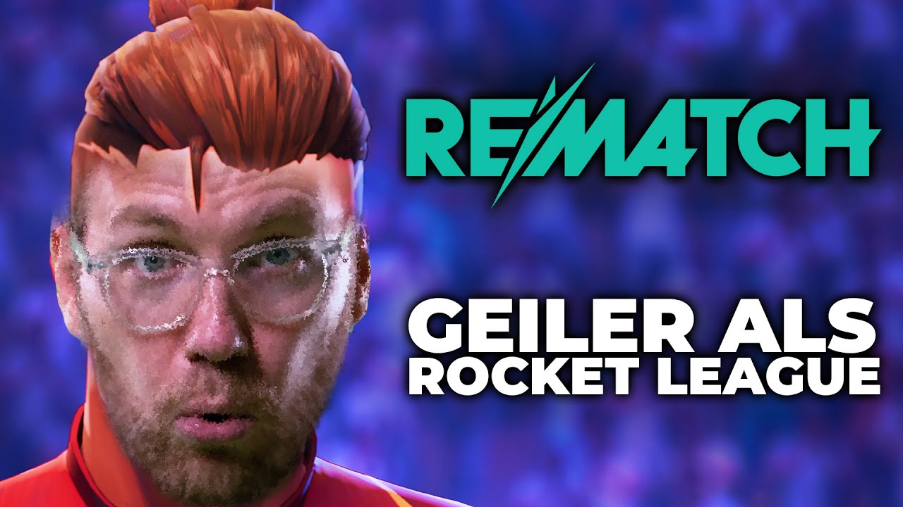 Zusammen mit @pixelviet und Kuro spielen wir REMATCH, das Third Person-Fußballgame!