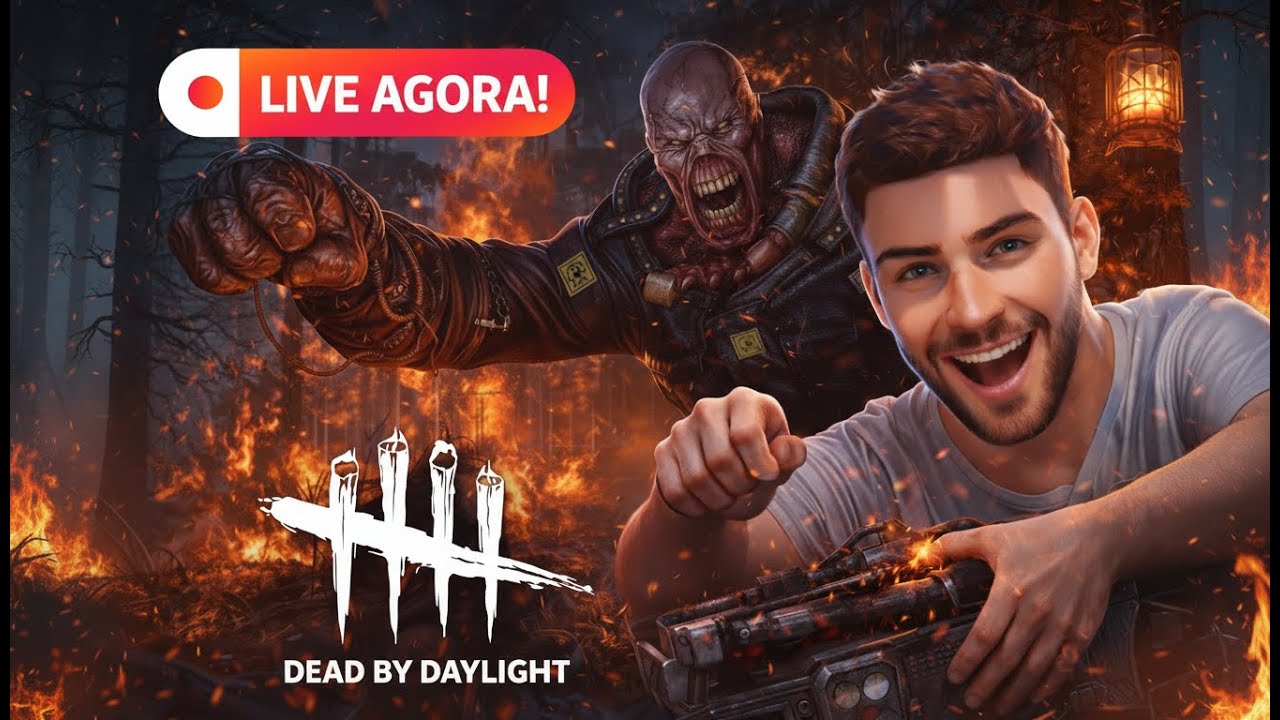 Vem de ao vivo comigo e bora jogar um DBD!?