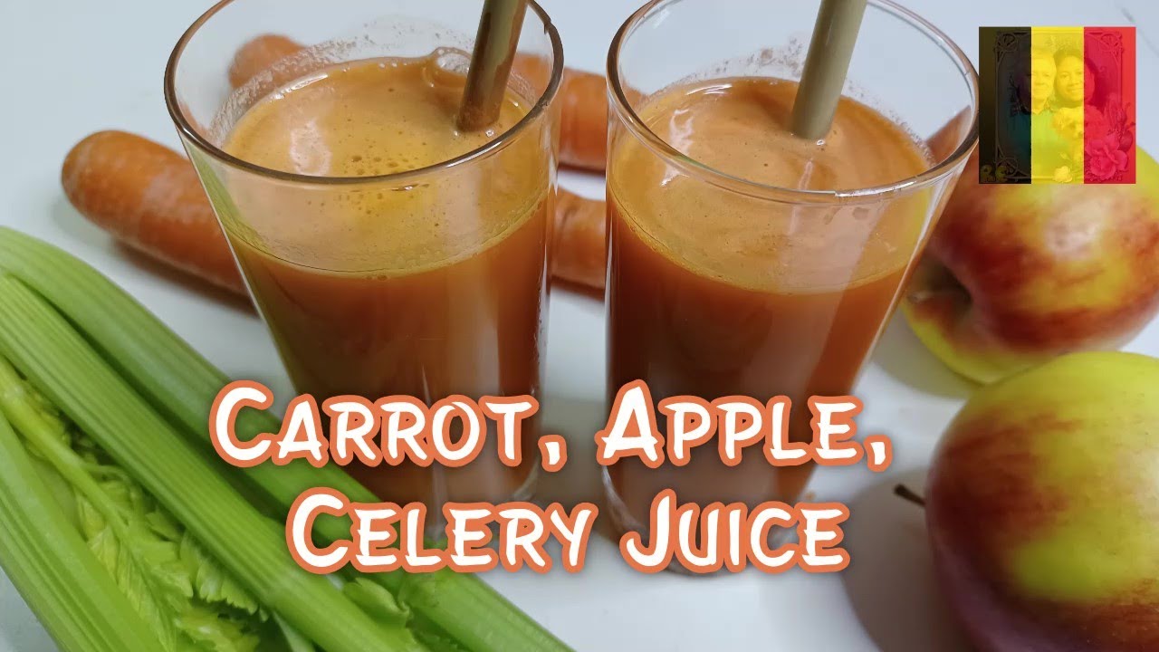 10 BENEFITS OF CARROT, APPLE AND CELERY JUICE // HEALTHY DRINK // ELLA'SLIFE