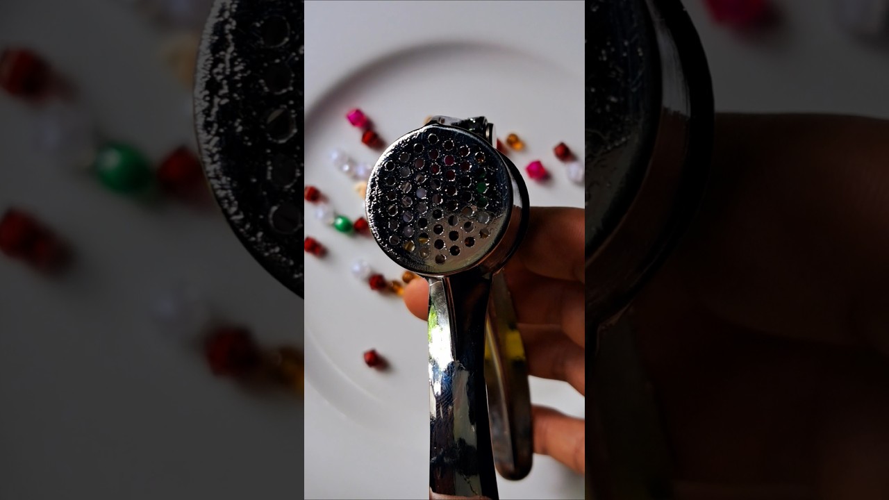 Garlic Press Hack You Didn&rsquo;t Know You Needed! #ClayViral #KitchenCraft #Shorts