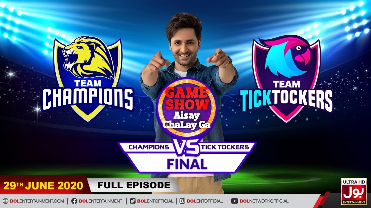 Game Show Aisay Chalay Ga League Season 2 Final | 29th June 2020 | Champions Vs TickTockers