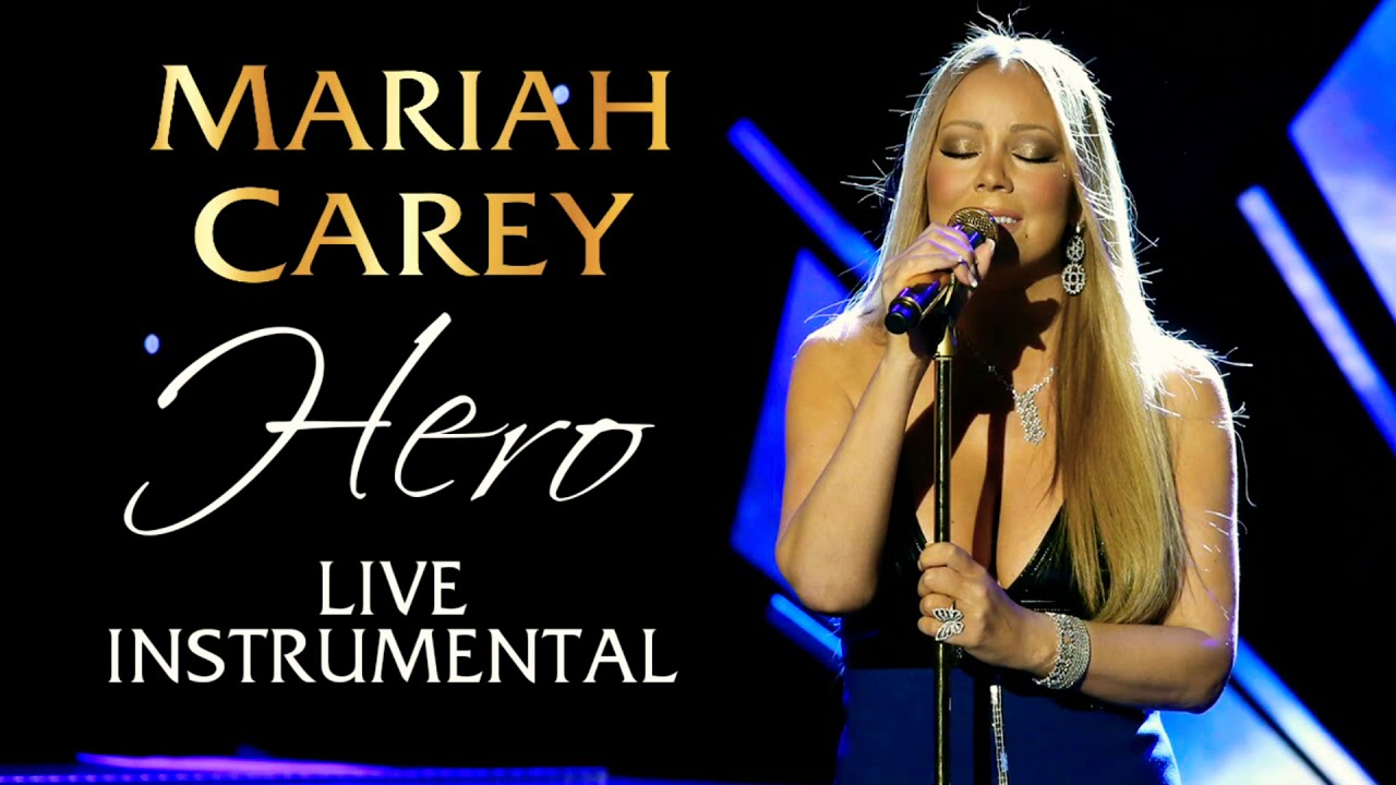 RARE - Mariah Carey - Hero LIVE INSTRUMENTAL