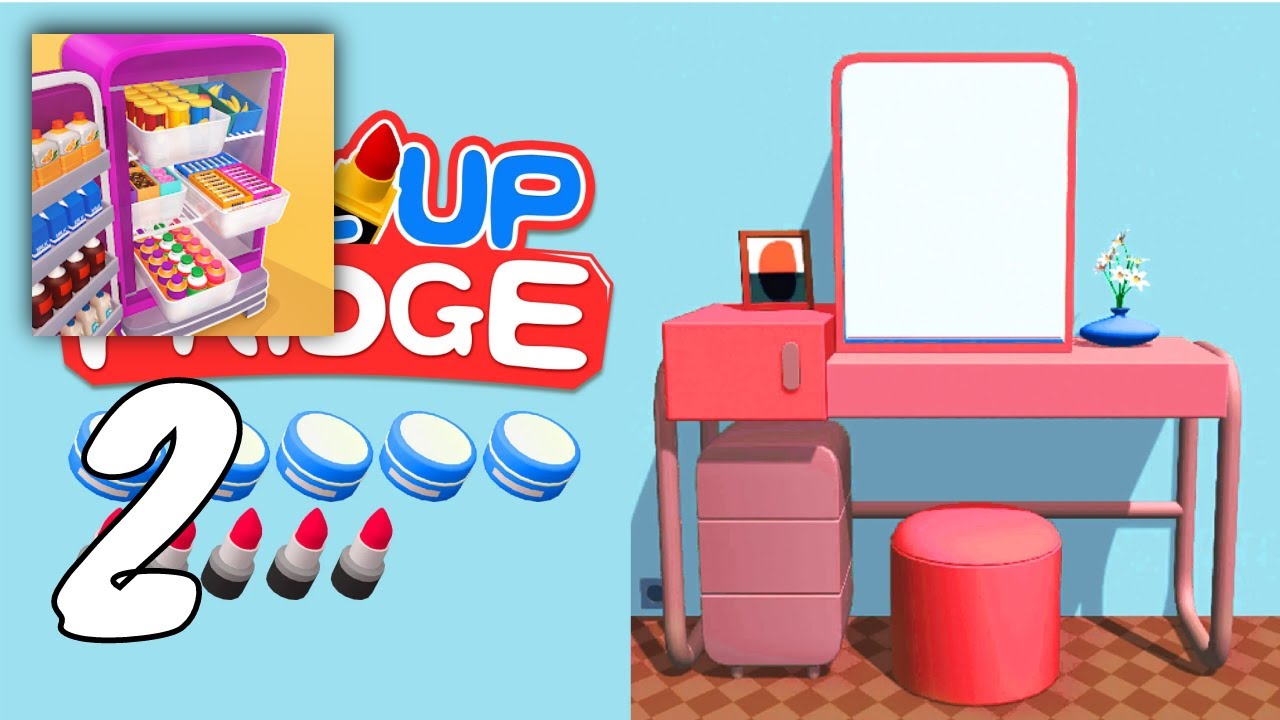 Fill Up Fridge：Organizing Game Gameplay Walkthrough #2 (Android, IOS)