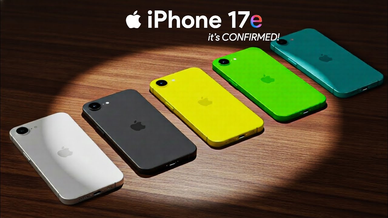 iPhone 17e &mdash; Вот он! (НАКОНЕЦ-ТО ОФИЦИАЛЬНО)