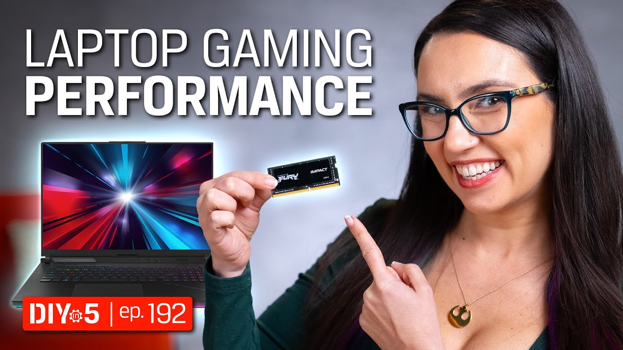 Improve Laptop Gaming Performance &ndash; DIY in 5 Ep 192