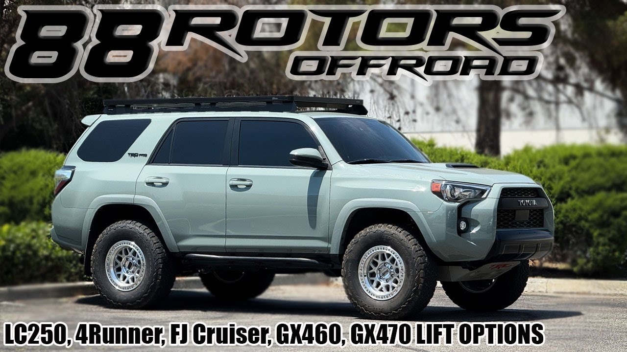BEST LIFT KITS FOR TOYOTA 4RUNNER, FJ CRUISER, LC250, AND GX460/GX470!