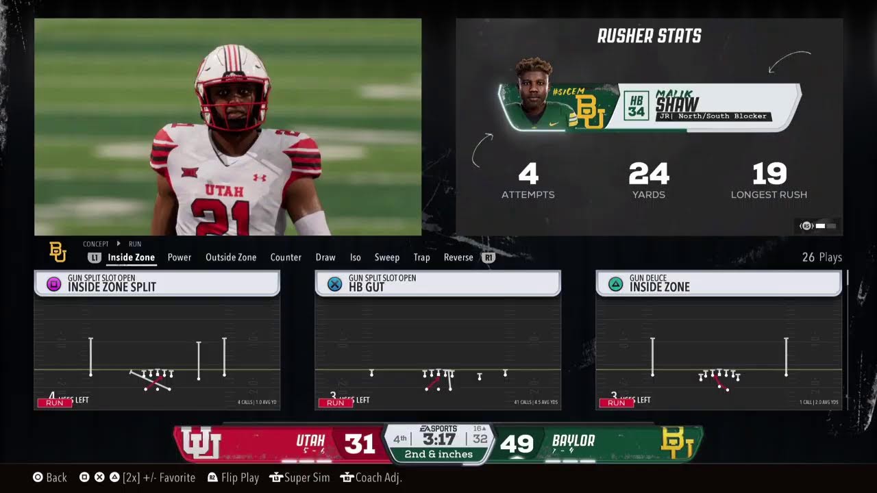CFB vs Utah