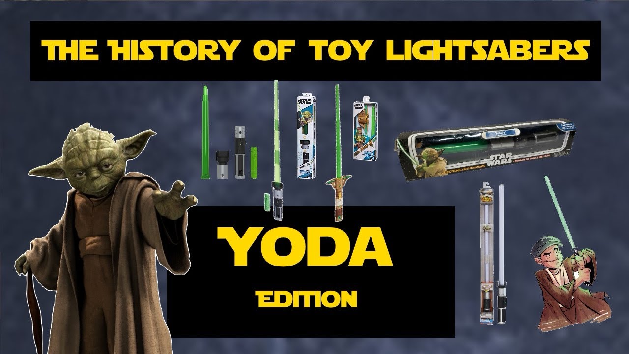 The History of Toy Lightsabers: Yoda Edition