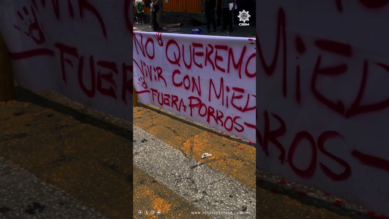 PROTESTA EN CCH DE NAUCALPAN #naucalpan #cch #protestas