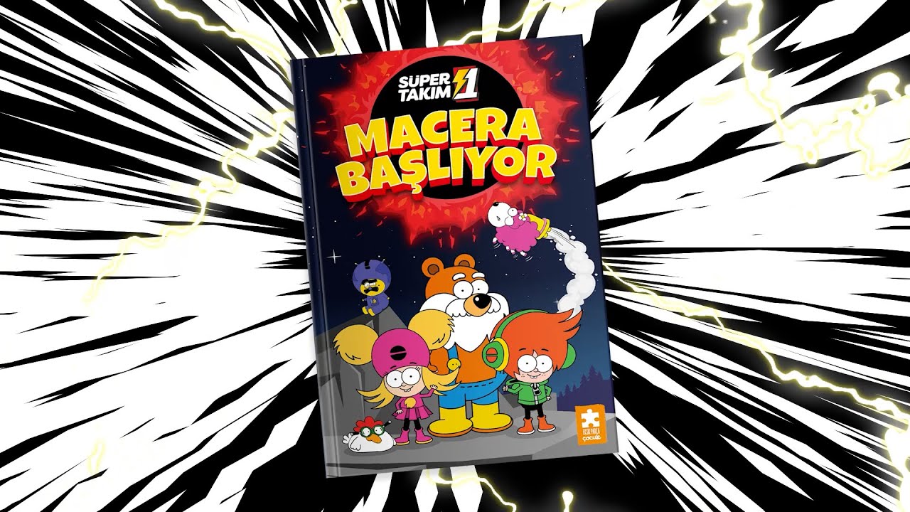 S&uuml;per 1 Takım  - &lsquo;Macera Başlıyor&rsquo; Kitabı &Ccedil;ıktı!