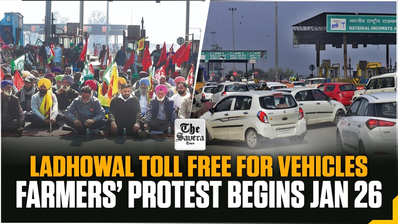 Live | Farmers to Let Vehicles Pass Ladhowal Toll Without Paying from Jan 26