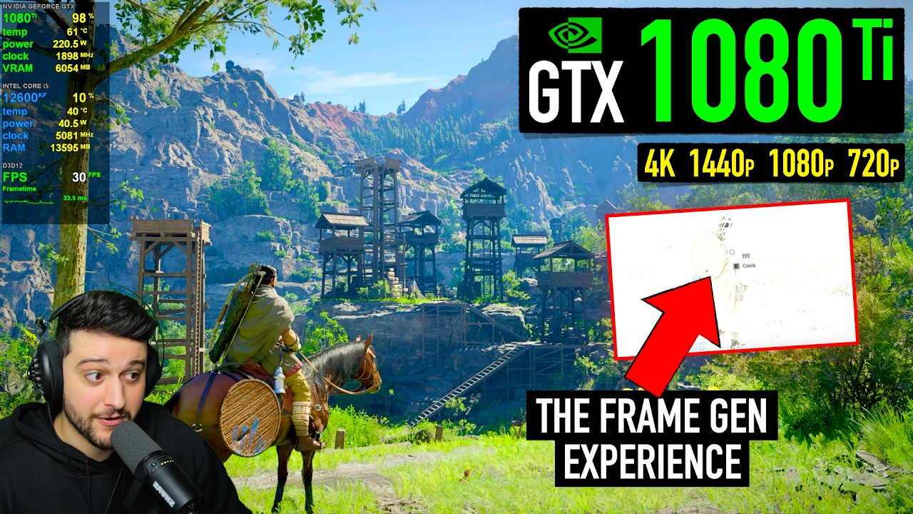 Playing Crimson Desert on the GTX 1080 Ti was Weird...