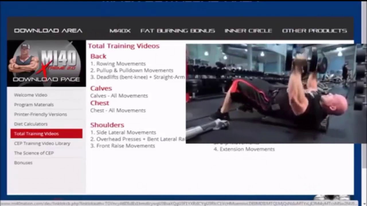 The MI40X CEP Training Program system explained in detail | ben pakulski