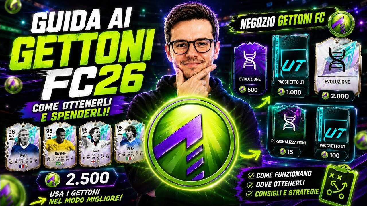 🔥 GUIDA AI GETTONI FC26: Come OTTENERLI e SPENDERLI al MEGLIO!
