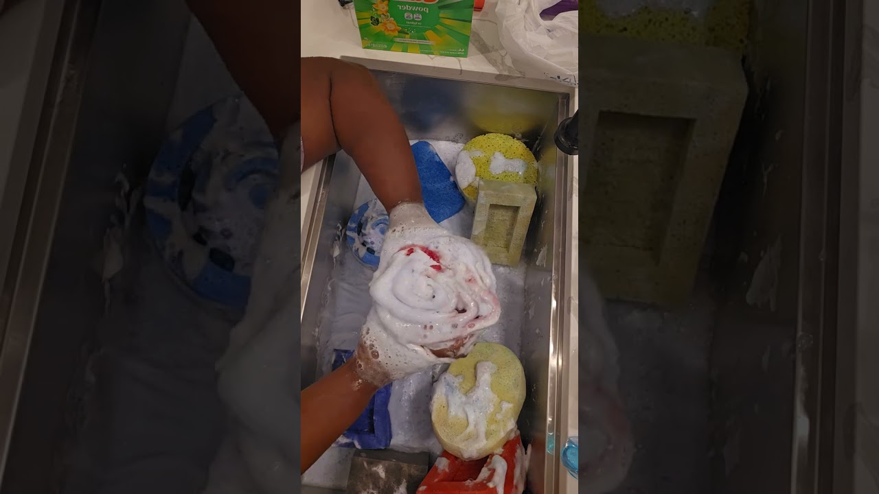 Dish soap overload 🧽💧🧼