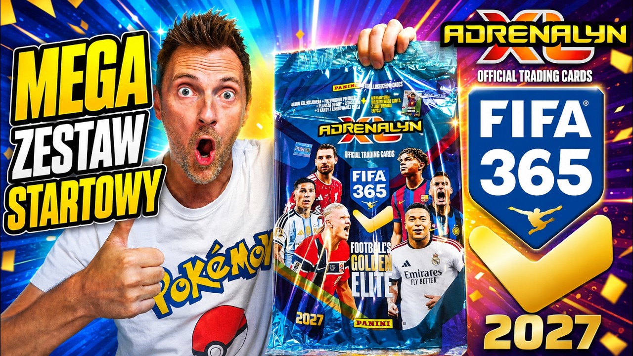 PANINI FIFA 365 2027 OTWIERAM MEGA ZESTAW STARTOWY - WOW! ALE LIMITKI WPADŁY