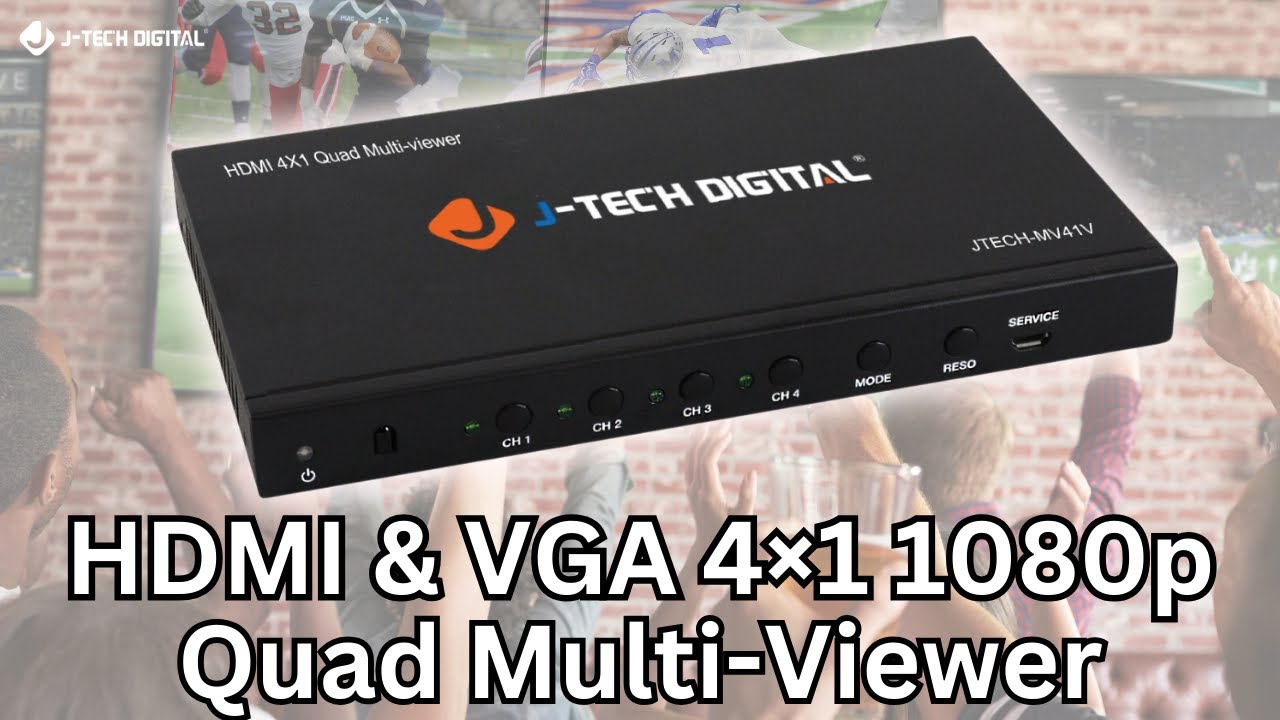 4x1 Quad-Multi-Viewer Product Overview