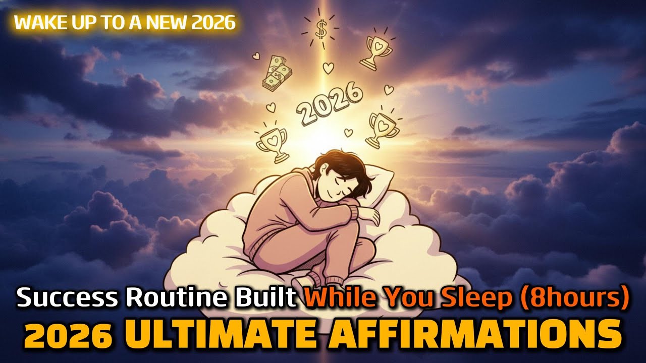 💰 2026 New Year Manifestation: Money, Love, Career & Healing | 8 Hour Sleep Affirmations 528Hz